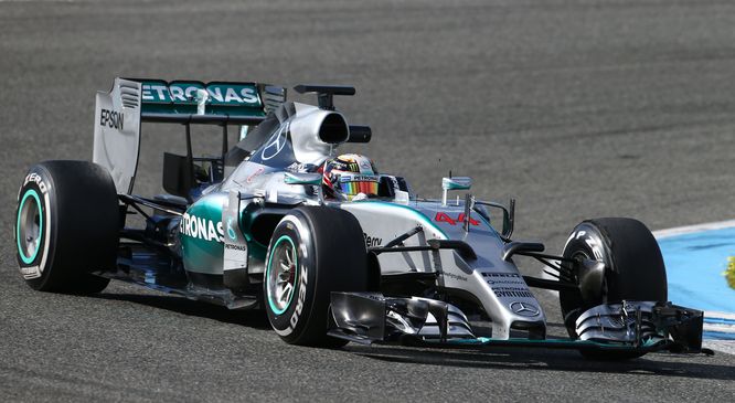 F1 Testing Jerez de la Frontera, Spain 1 - 4 February 2015