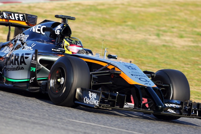 Pascal Wehrlein (GER) Sahara Force India F1 VJM07. 19.02.2015.