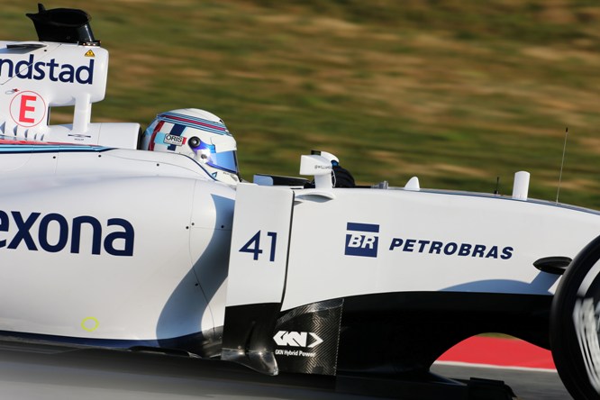 Susie Wolff (GBR) Williams FW37 Development Driver.19.02.2015.