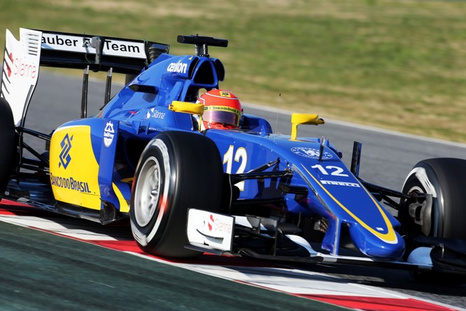 Felipe Nasr (BRA) Sauber C34. 19.02.2015.