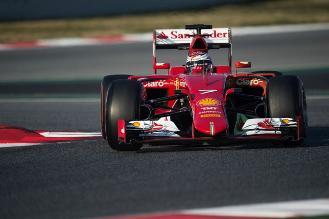 Kimi Raikkonen (FIN) Ferrari SF15-T.19.02.2015.