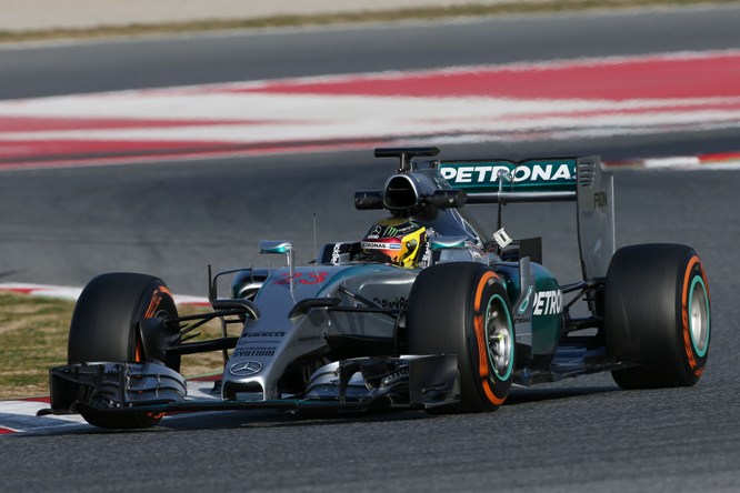 Pascal Wehrlein (GER) Mercedes AMG F1 W06 Reserve Driver.19.02.2015.