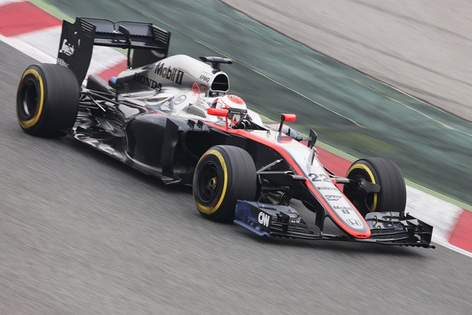 Jenson Button (GBR) McLaren MP4-30.21.02.2015.