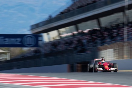 Sebastian Vettel (GER) Ferrari SF15-T.22.02.2015.