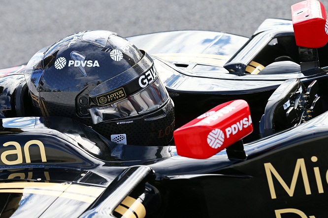 F1 | Lotus, lavoro sul set-up della E23 per Grosjean