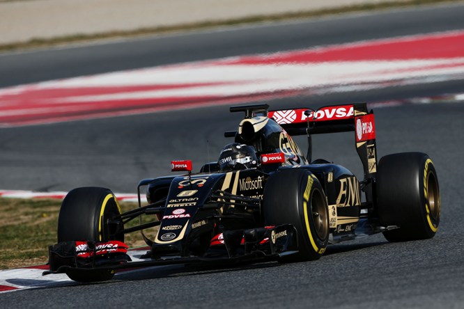 Romain Grosjean (FRA) Lotus F1 E23.28.02.2015.