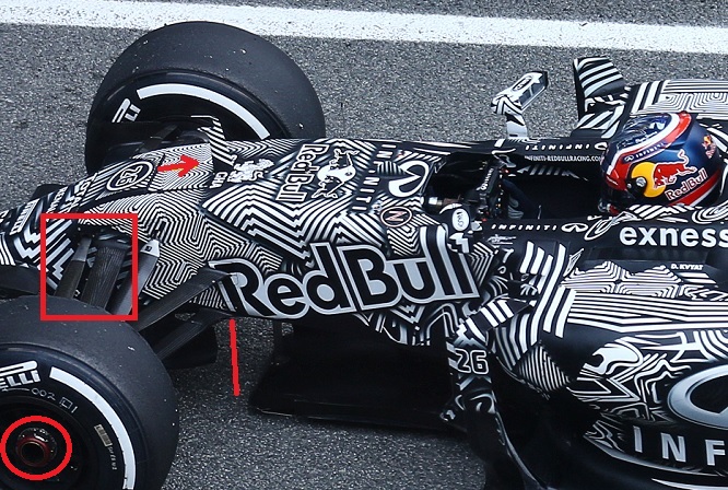 Red Bull RB11 telaio anteriore e muso