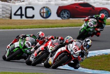 Superbike Phillip Island Gara 2 Rea Haslam Davies