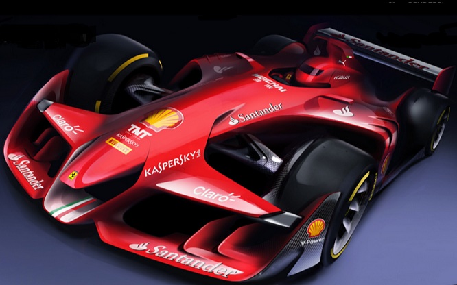 ferrari concept fronte