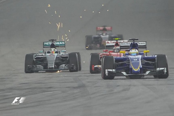 Hamilton Raikkonen Ericsson GP Malesia 2015