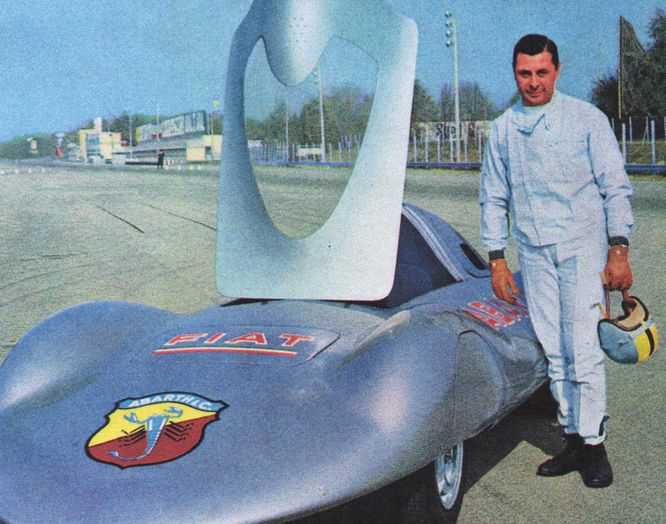 Mario Poltronieri Fiat Abarth 1000 1960