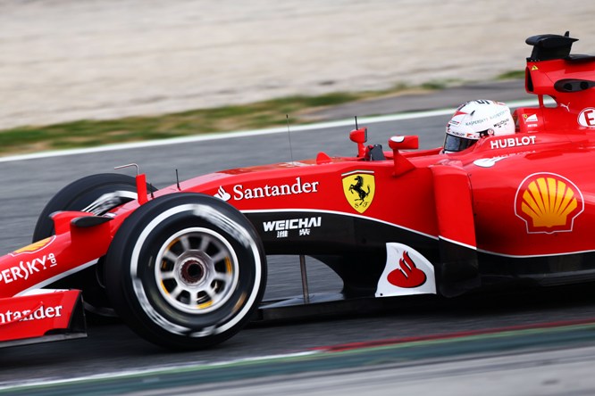 Sebastian Vettel (GER) Ferrari SF15-T.01.03.2015.