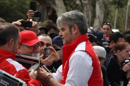 12.03.2015 - Maurizio Arrivabene (ITA) Ferrari Team Principal