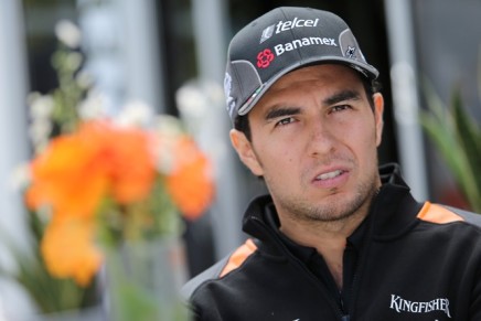 12.03.2015 - Sergio Perez (MEX) Sahara Force India F1 VJM08