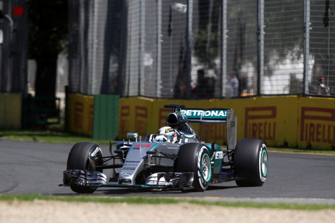 13.03.2015 - Free Practice 1, Lewis Hamilton (GBR) Mercedes AMG F1 W06