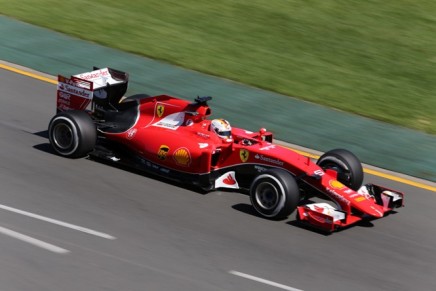 13.03.2015 - Free Practice 1, Sebastian Vettel (GER) Scuderia Ferrari SF15-T