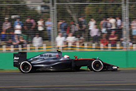 13.03.2015 - Free Practice 2, Jenson Button (GBR)  McLaren Honda MP4-30.