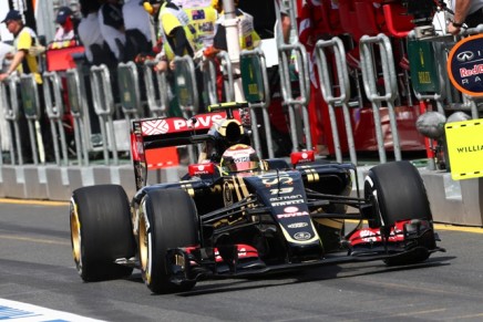 14.03.2014 - Free Practice 3, Pastor Maldonado (VEN) Lotus F1 Team E23