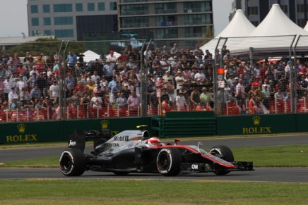 14.03.2014 - Free Practice 3, Jenson Button (GBR)  McLaren Honda MP4-30.