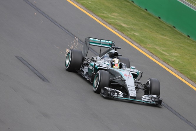 14.03.2014 - Free Practice 3, Lewis Hamilton (GBR) Mercedes AMG F1 W06