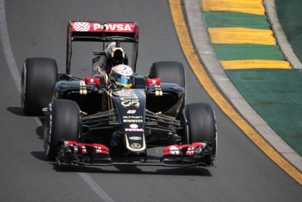 14.03.2014 - Free Practice 3, Romain Grosjean (FRA) Lotus F1 Team E23