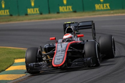 14.03.2014 - Free Practice 3, Jenson Button (GBR)  McLaren Honda MP4-30.