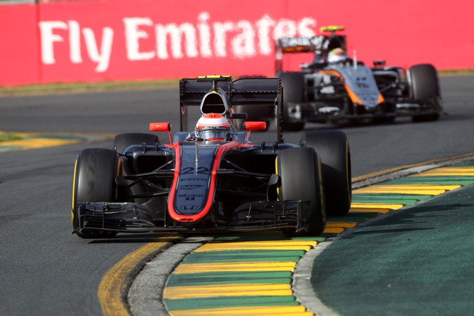 15.03.2015 - Race, Jenson Button (GBR)  McLaren Honda MP4-30.