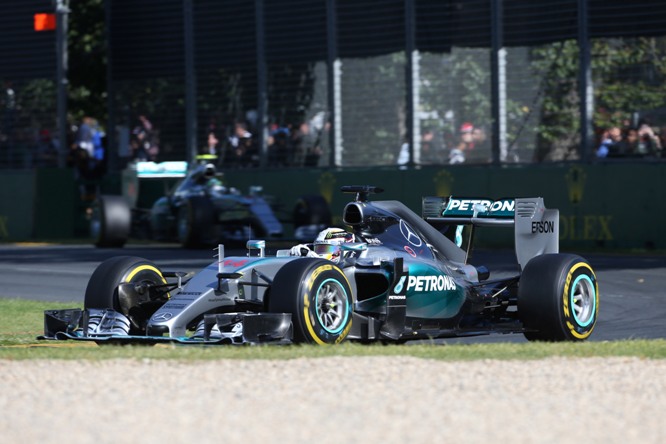 15.03.2015 - Race, Lewis Hamilton (GBR) Mercedes AMG F1 W06