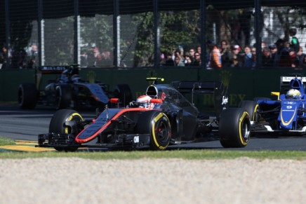 15.03.2015 - Race, Jenson Button (GBR)  McLaren Honda MP4-30.