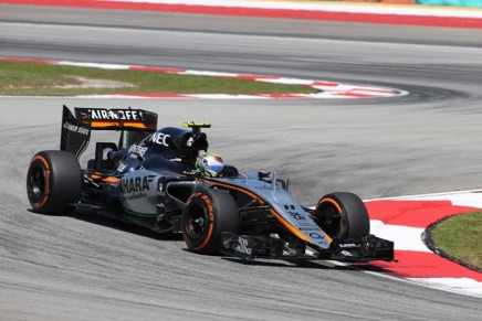 27.03.2015 - Free Practice 1, Sergio Perez (MEX) Sahara Force India F1 VJM08