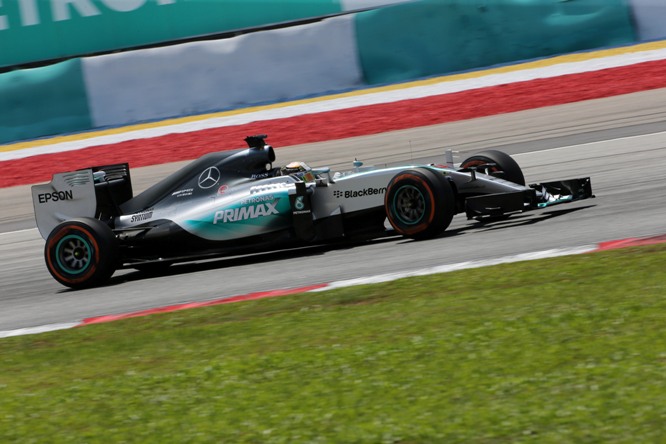 28.03.2015 - Free Practice 3, Lewis Hamilton (GBR) Mercedes AMG F1 W06