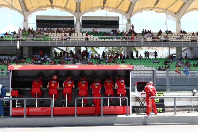 28.03.2015 - Free Practice 3, Ferrari Team