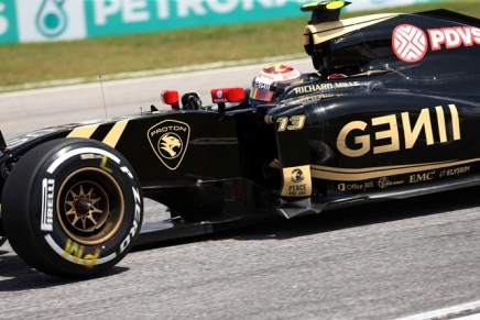 28.03.2015 - Free Practice 3, Pastor Maldonado (VEN) Lotus F1 Team E23