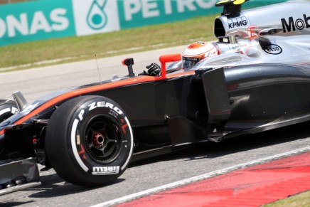 28.03.2015 - Free Practice 3, Jenson Button (GBR)  McLaren Honda MP4-30.