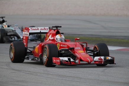 28.03.2015 - Qualifying, Sebastian Vettel (GER) Scuderia Ferrari SF15-T