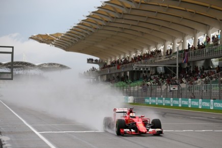 28.03.2015 - Qualifying, Sebastian Vettel (GER) Scuderia Ferrari SF15-T