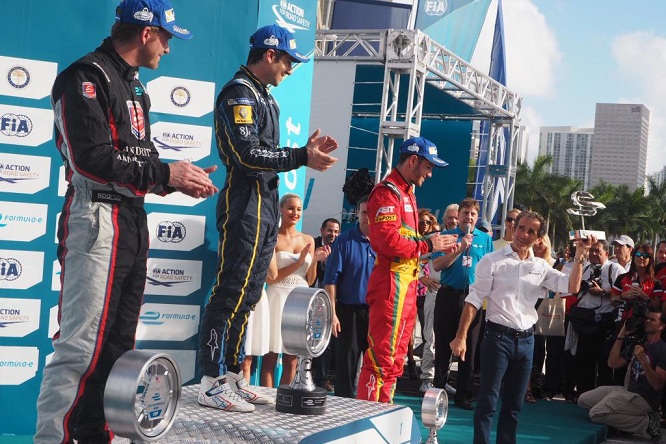 Prost Speed Abt Prost Podio Formula E Miami 2015