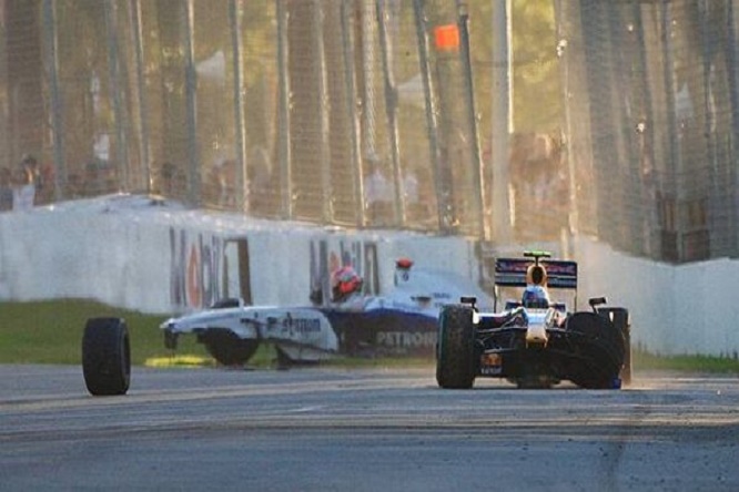 Sebastian Vettel Robert Kubica Melbourne 2009