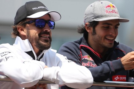 Alonso_McLaren Sainz_Toro Rosso Cina 2015