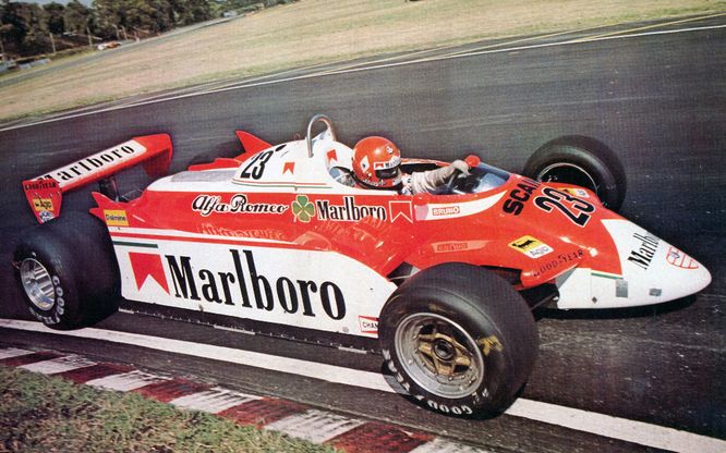 Giacomelli Alfa Romeo Watkins Glen 1980