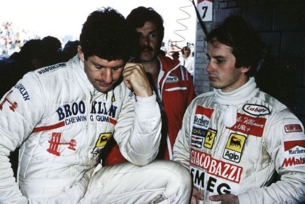 Jody Scheckter Gilles Villeneuve Ferrari 1979 Zandvoort