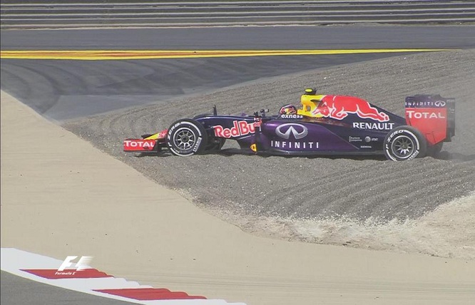 Kvyat Red Bull PL3 Bahrain 2015 1