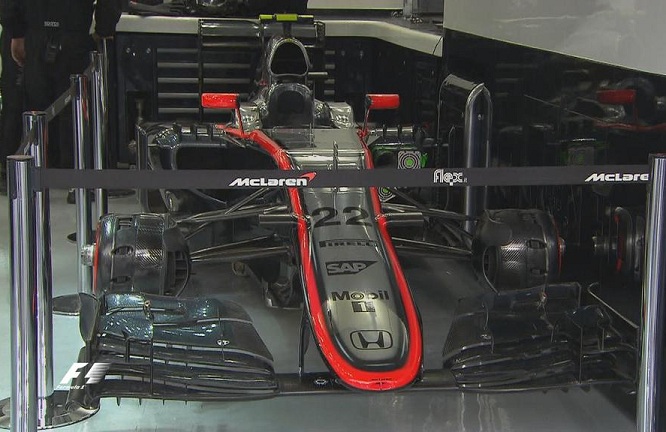 McLaren Button Bahrain 2015