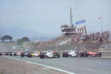 Partenza GP Spagna 1981 Jarama