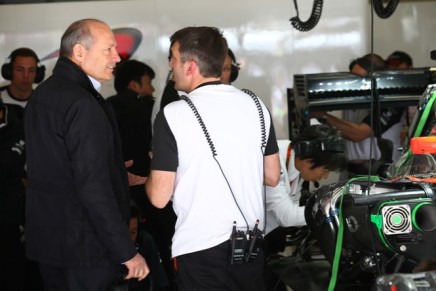 11.04.2015 - Free Practice 3, Ron Dennis (GBR) McLaren Executive Chairman