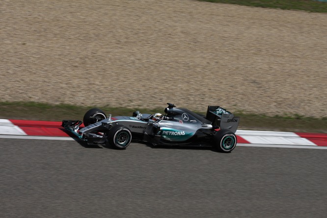 11.04.2015 - Free Practice 3, Lewis Hamilton (GBR) Mercedes AMG F1 W06