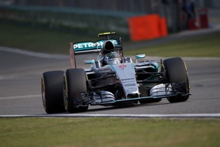 11.04.2015 - Qualifying, Nico Rosberg (GER) Mercedes AMG F1 W06