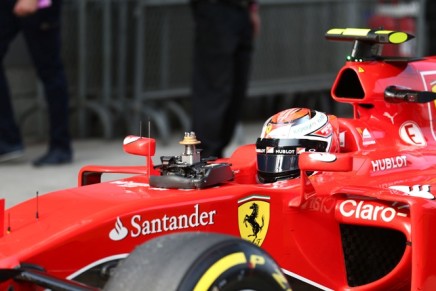 11.04.2015 - Qualifying, Kimi Raikkonen (FIN) Scuderia Ferrari SF15-T