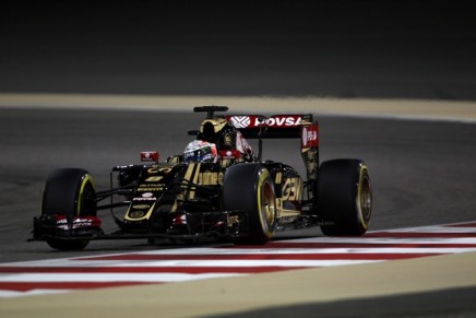 17.04.2015 - Free Practice 2, Romain Grosjean (FRA) Lotus F1 Team E23