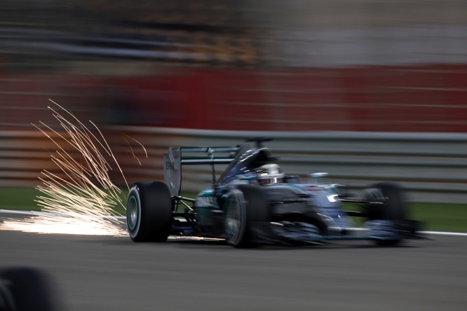 18.04.2015 - Qualifying, Lewis Hamilton (GBR) Mercedes AMG F1 W06